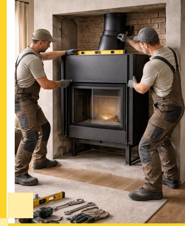 Установка каминных топок в Сочи под ключ от 18605 р. | ЭриданСчи