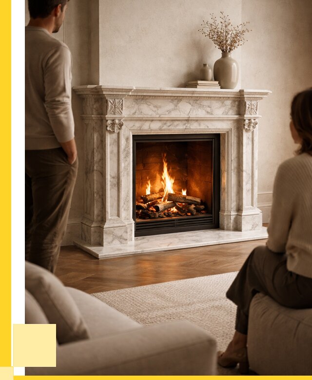 Мраморные камины под ключ в Сочи от 258400 р. | ЭриданСчи