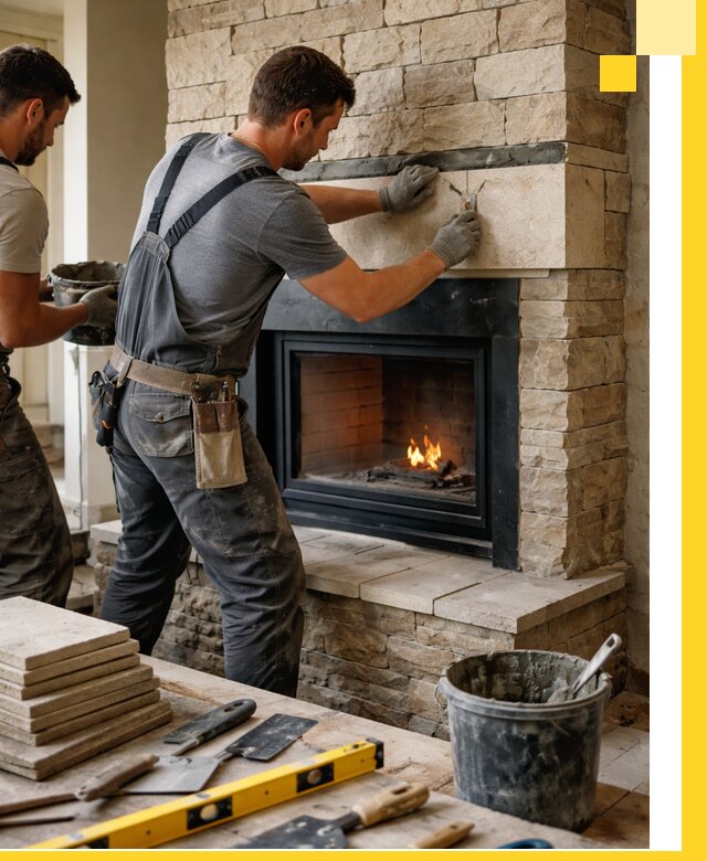 Проектирование и установка открытых каминов в Сочи