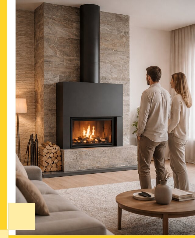 Закрытые камины под ключ в Сочи от 124032 р., ЭриданСчи