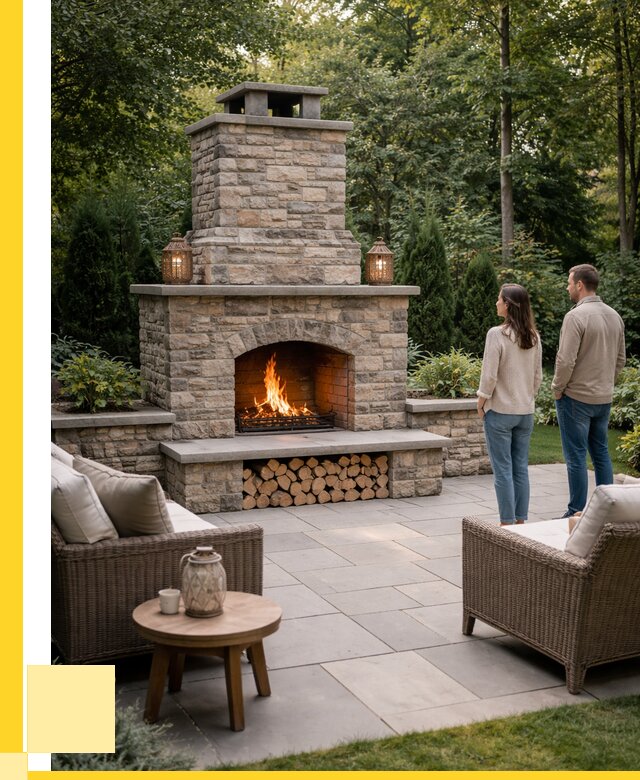 Уличные камины из кирпича в Сочи от 155040 р. | ЭриданСчи