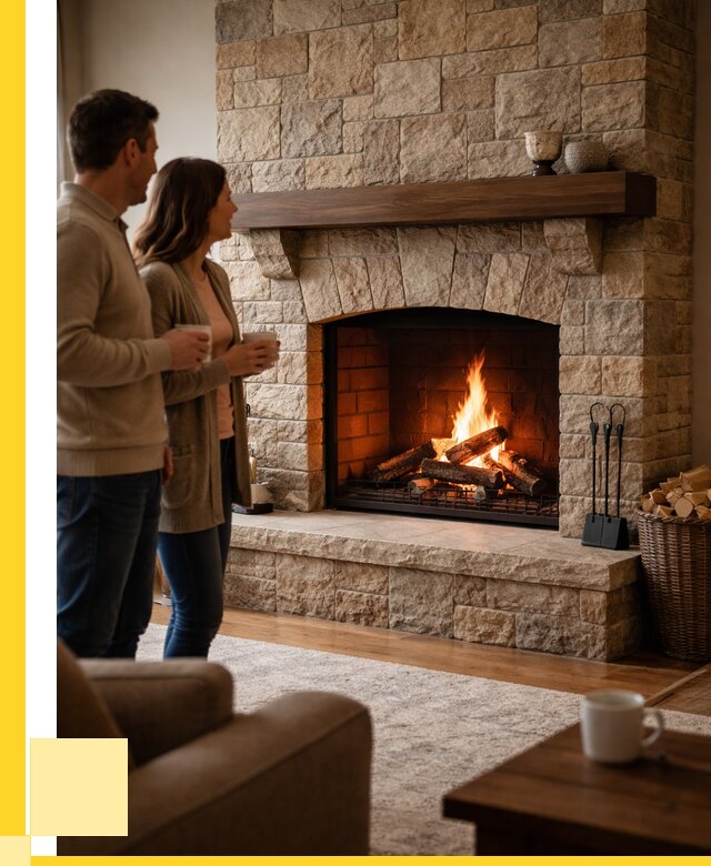 Каменные камины на заказ в Сочи от 186048 р. | ЭриданСчи