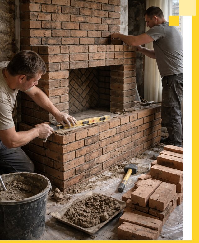 Изготовление и установка кирпичных каминов в Сочи