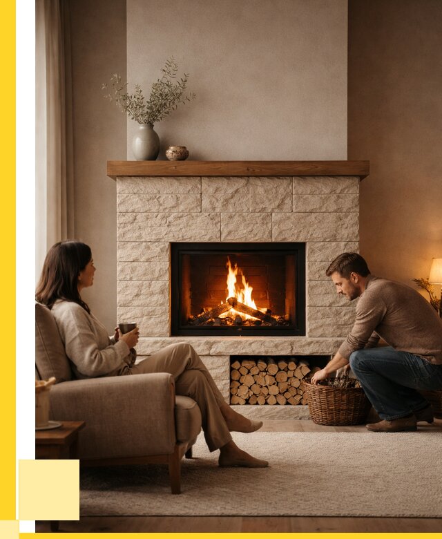 Камины для дома в Сочи под ключ от 155040 р. | ЭриданСчи