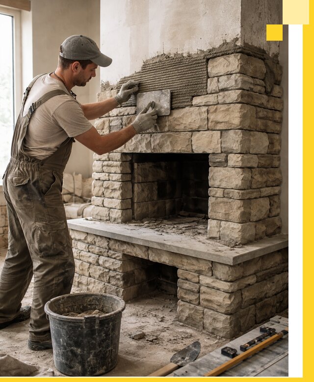 Строительство каминов под ключ в Сочи от проектирования до монтажа