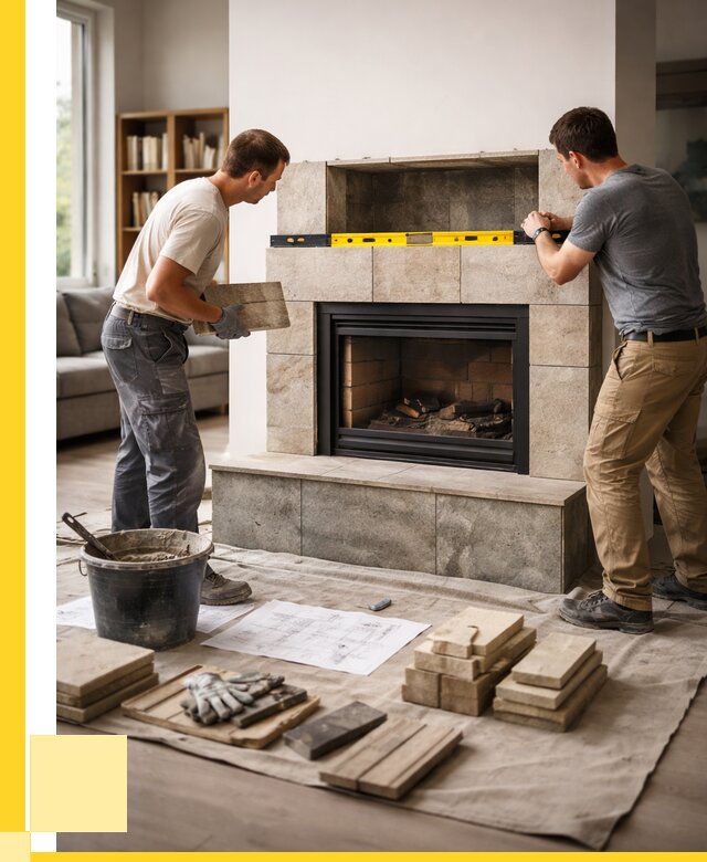 Монтаж каминов и установка в Сочи от 46512 р. | ЭриданСчи