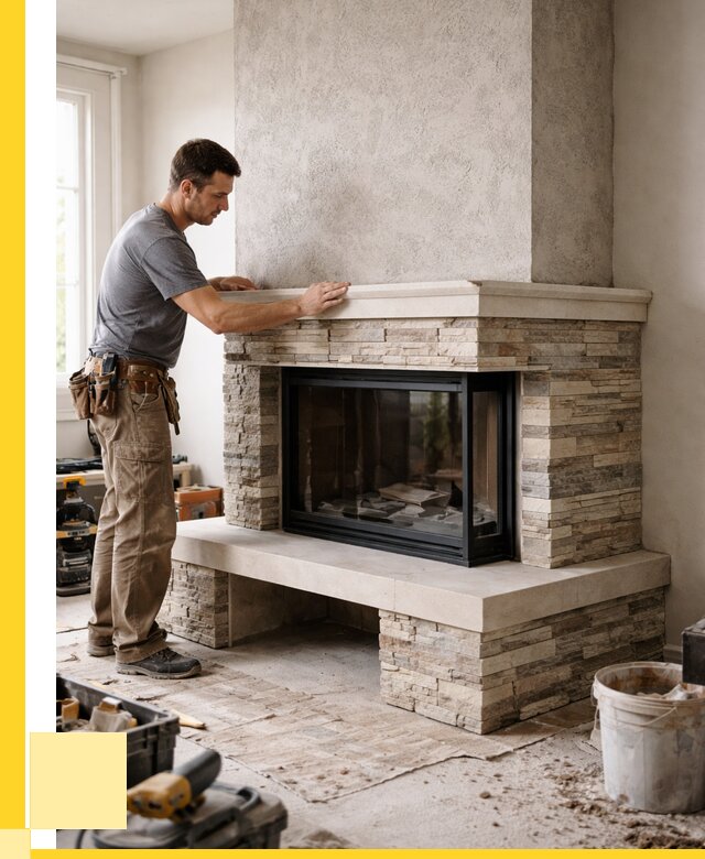 Изготовление каминов под ключ в Сочи от 155040 р. | ЭриданСчи