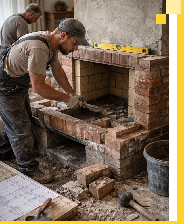 Изготовление и установка каминопечей под ключ в Сочи