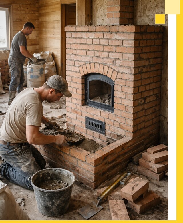 Профессиональное строительство печей в Сочи под ключ