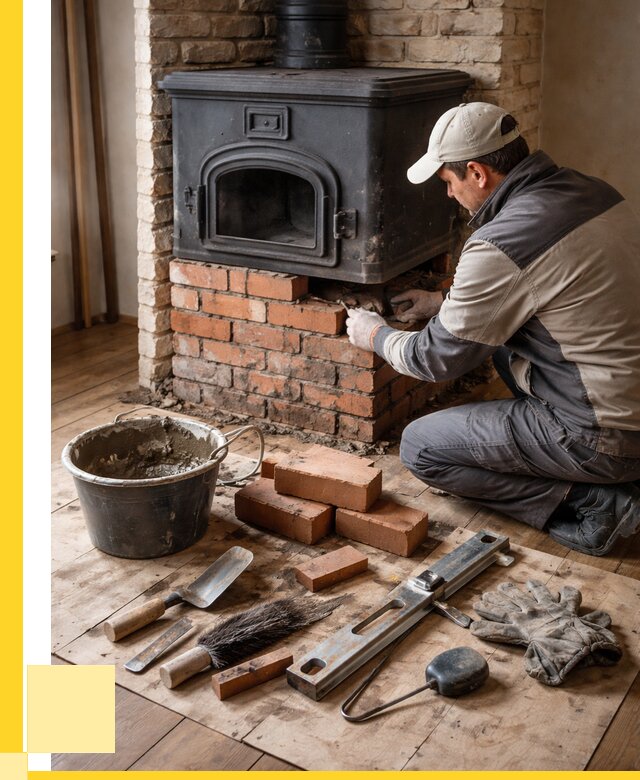 Ремонт печей в Сочи от 12403 р., услуги печника ЭриданСчи