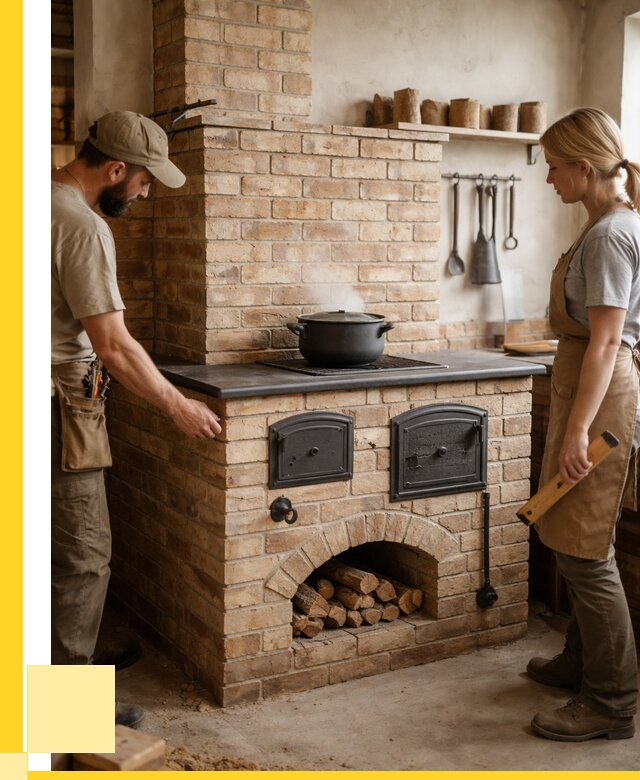 Варочно отопительные печи в Сочи от 93024 р. | ЭриданСчи