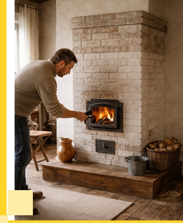 Печь голландка из кирпича в Сочи от 87856 р. | ЭриданСчи