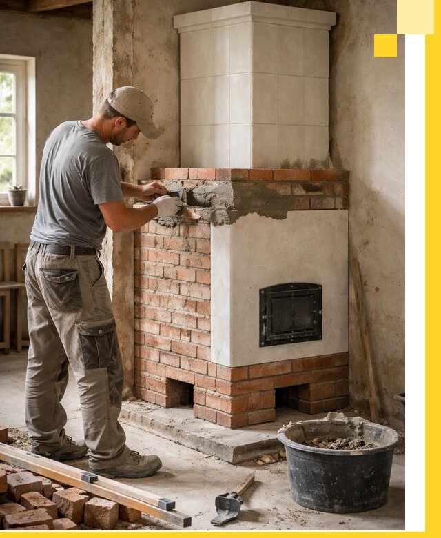 Изготовление и установка печей-голландок под ключ в Сочи