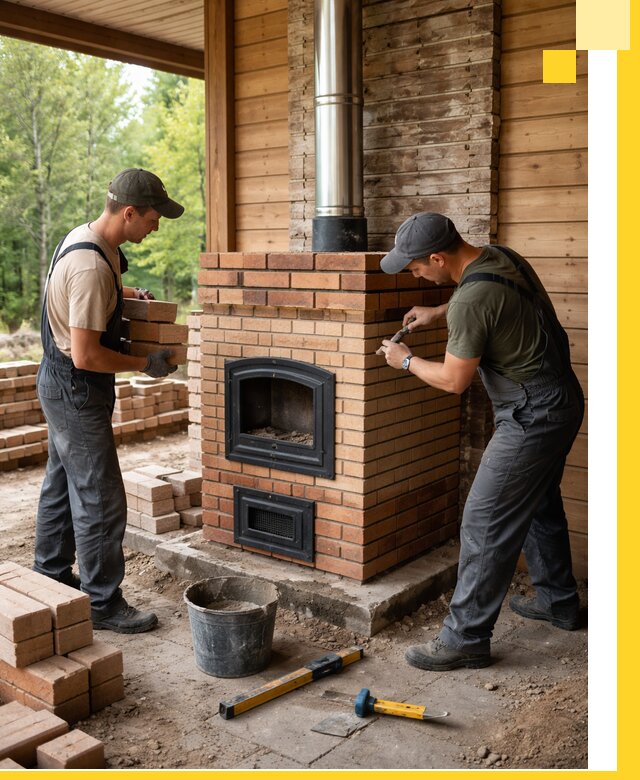 Производство и установка дачных печей под ключ в Сочи