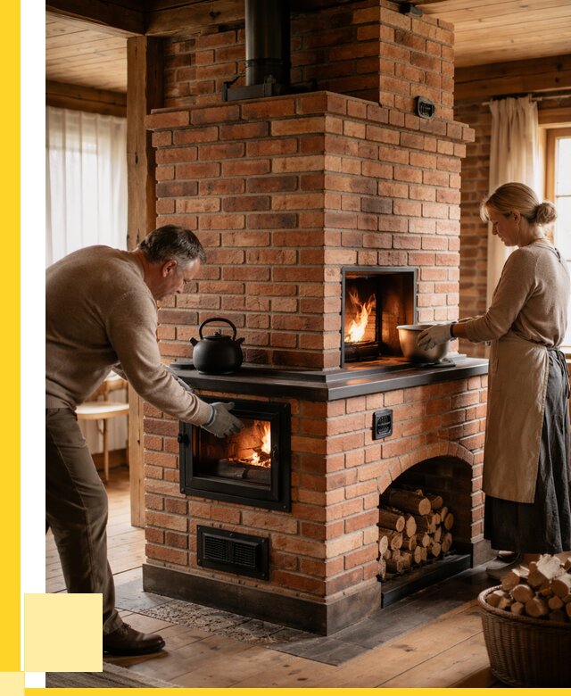 Печи для загородного дома под ключ в Сочи от 82688 р. | ЭриданСчи