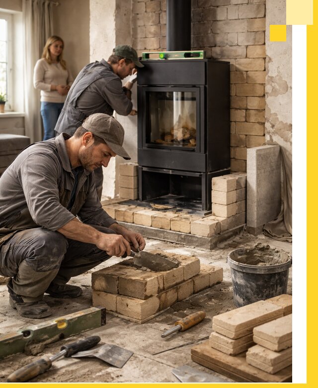 Печи и камины под ключ: проект, установка в Сочи