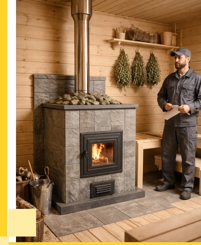 Печи для бани под ключ в Сочи от 124032 р. | ЭриданСчи