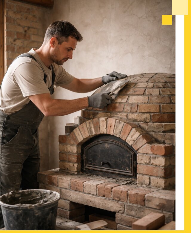 Изготовление и монтаж помпейских печей на заказ в Сочи