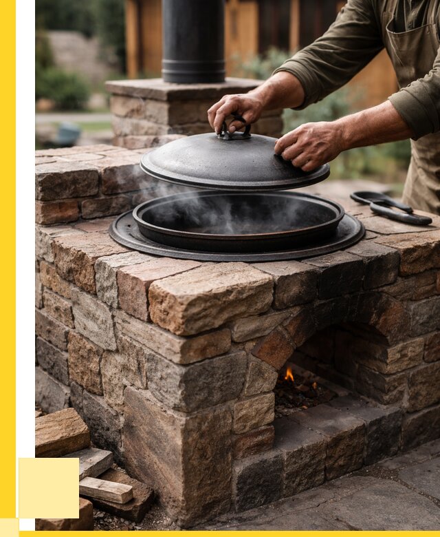 Печи для казана в Сочи по цене от 18605 р. | ЭриданСчи