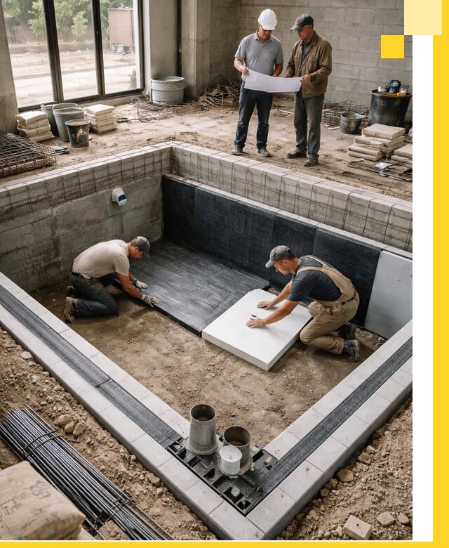 Проекты частных и общественных бассейнов под ключ в Сочи