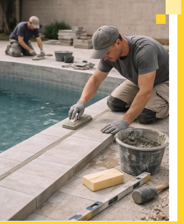 Отделка бассейнов в Сочи: декоративная отделка и гидроизоляция