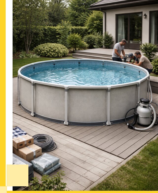 Купить каркасные бассейны в Сочи от 46512 р. | ЭриданСчи