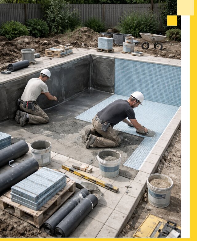 Проектирование и строительство стационарных бассейнов в Сочи