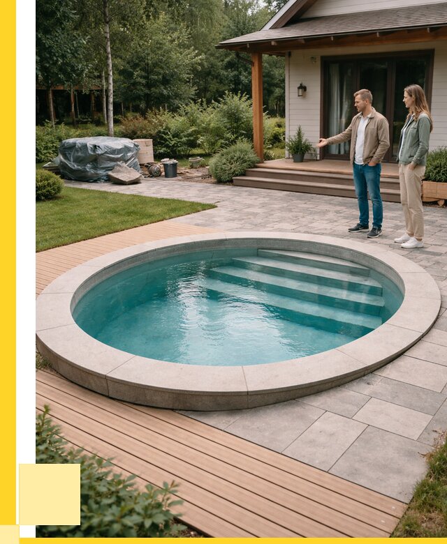 Бассейн на даче под ключ в Сочи от 206720 р., ЭриданСчи