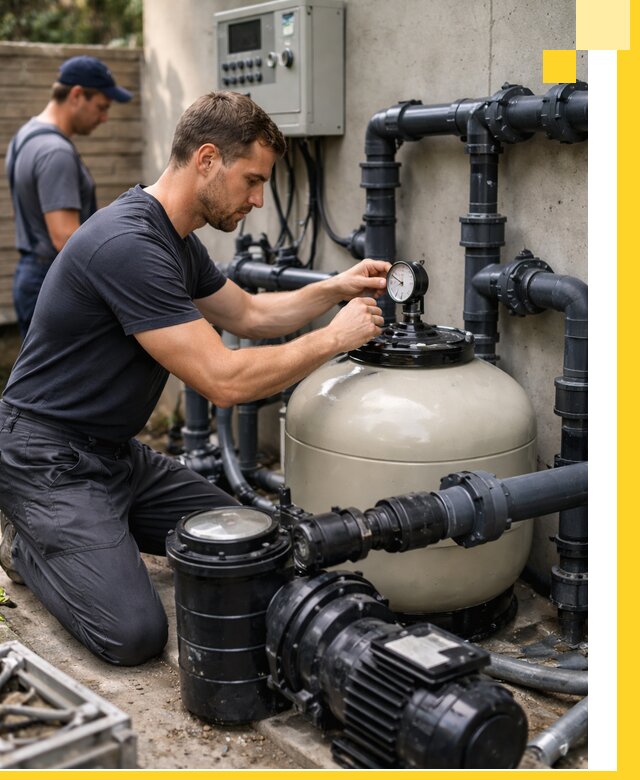 Поставка и монтаж фильтровального оборудования для бассейнов в Сочи