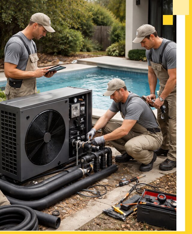 Проектирование и установка тепловых насосов для бассейнов в Сочи