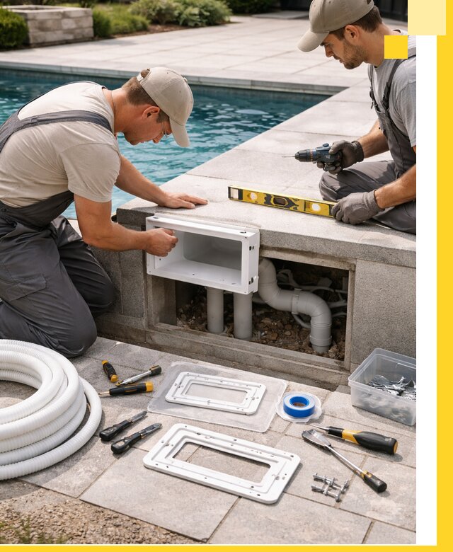 Поставка и установка скиммеров для бассейнов в Сочи