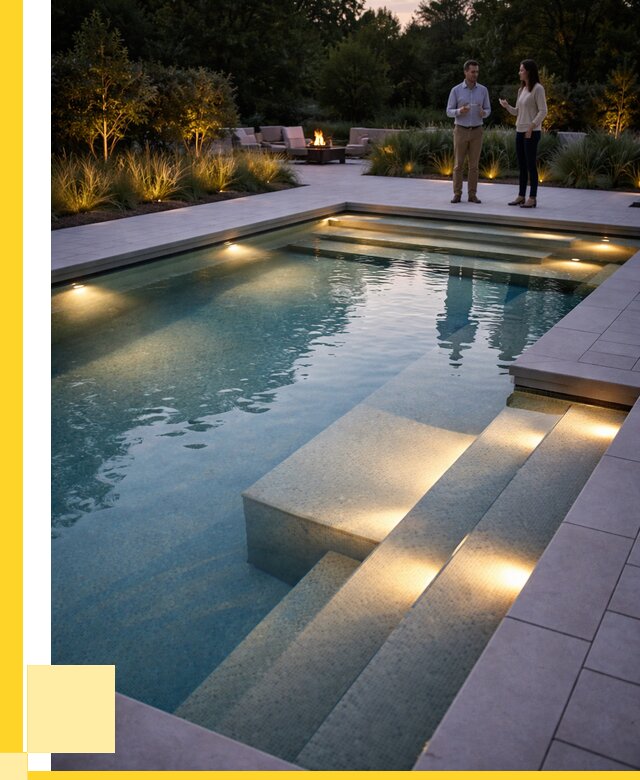 Освещение бассейнов в Сочи под ключ от 25840 р. | ЭриданСчи