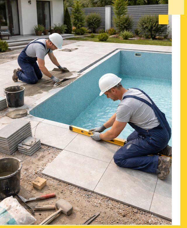 Строительство и монтаж плавательных бассейнов под ключ в Сочи