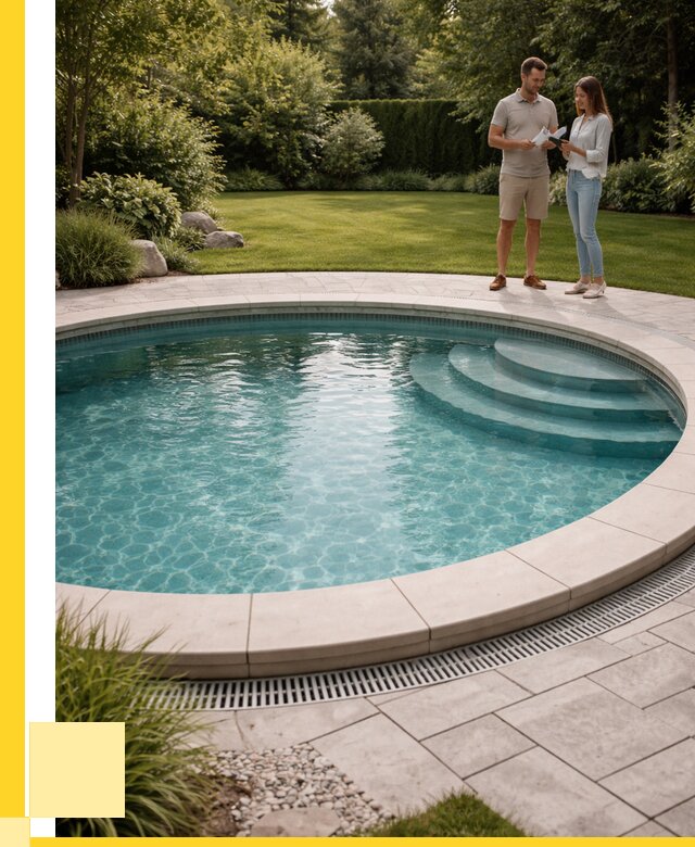 Круглые каркасные бассейны купить в Сочи от 258400 р. | ЭриданСчи