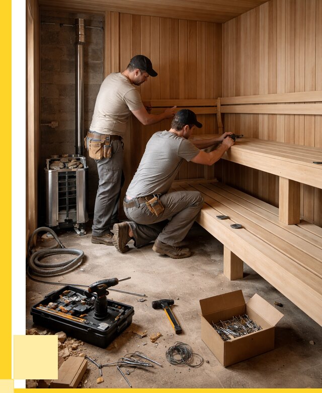 Монтаж саун под ключ в Сочи от 124032 р. | ЭриданСчи