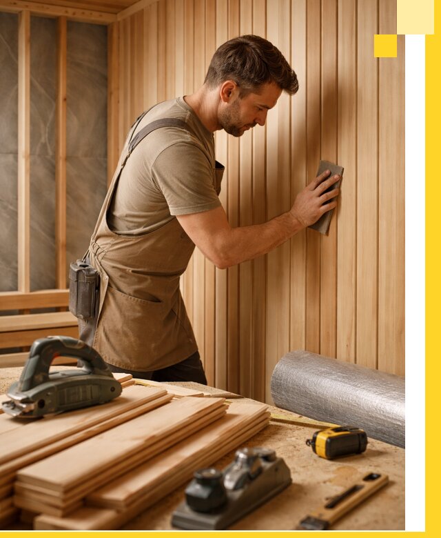 Профессиональная отделка саун и парных под ключ в Сочи