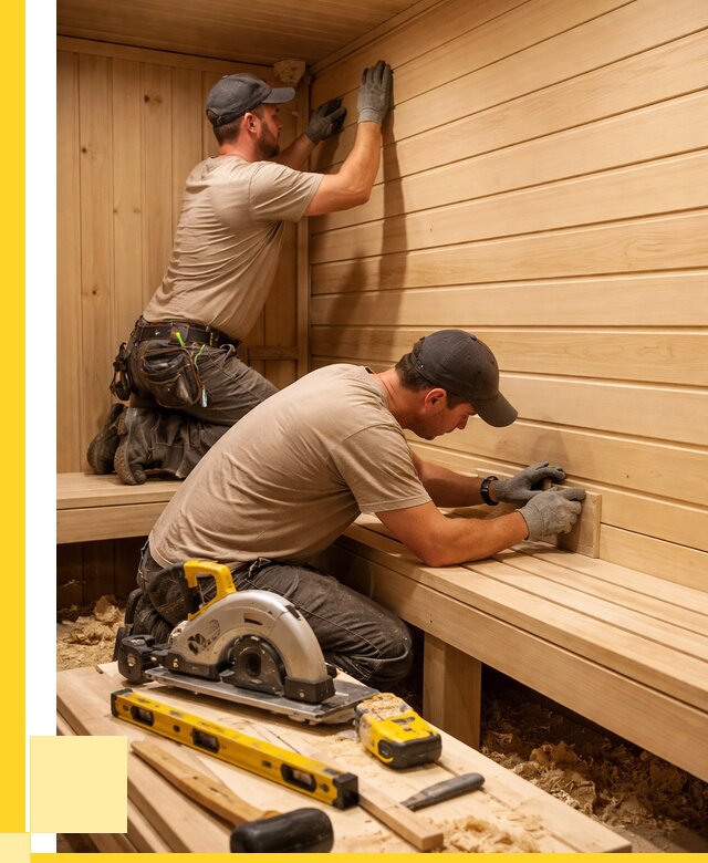 Обшивка саун вагонкой в Сочи от 2584 р. | ЭриданСчи