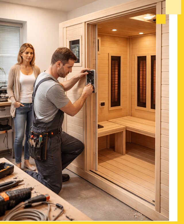 Инфракрасные сауны под ключ в Сочи продажа и установка