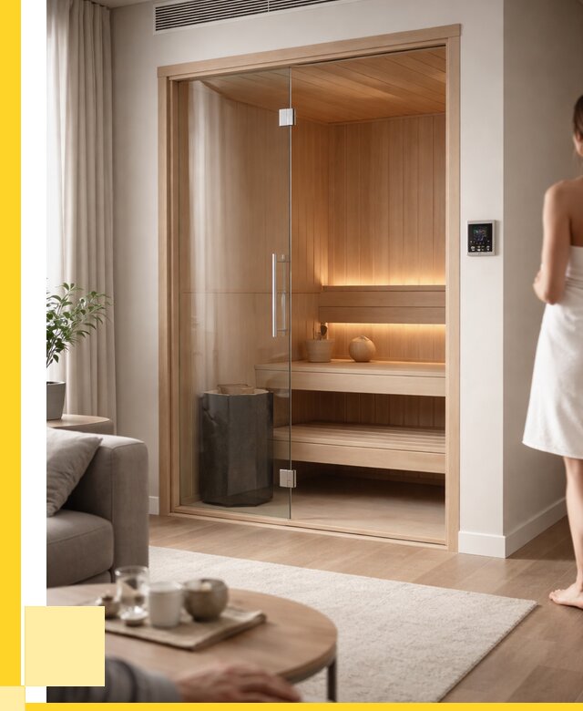 Сауна в квартире под ключ в Сочи от 124032 р. ЭриданСчи