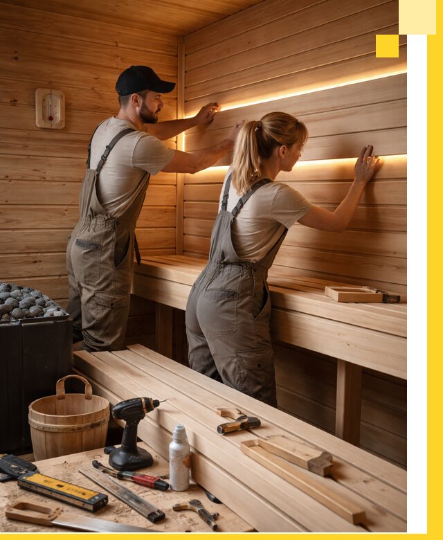 Дизайн саун и бань под ключ с индивидуальным проектом в Сочи