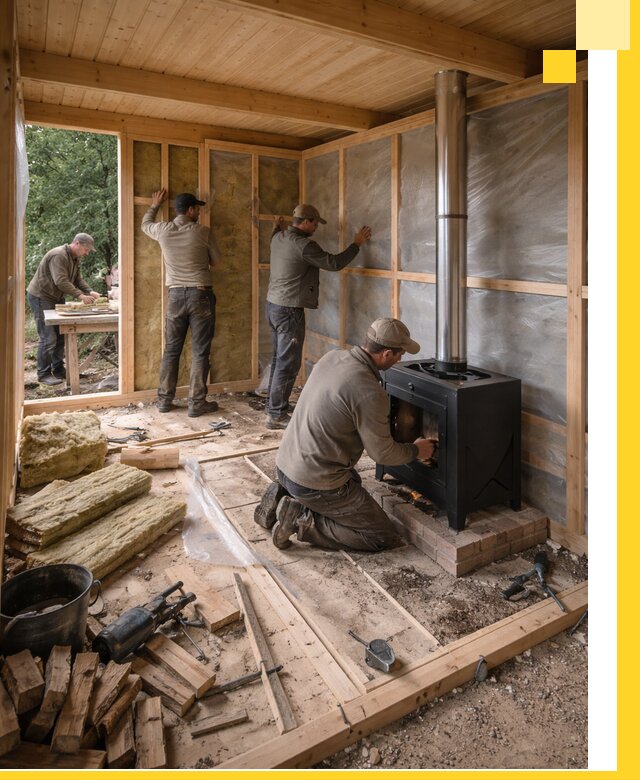 Профессиональный монтаж бань под ключ в Сочи для дома