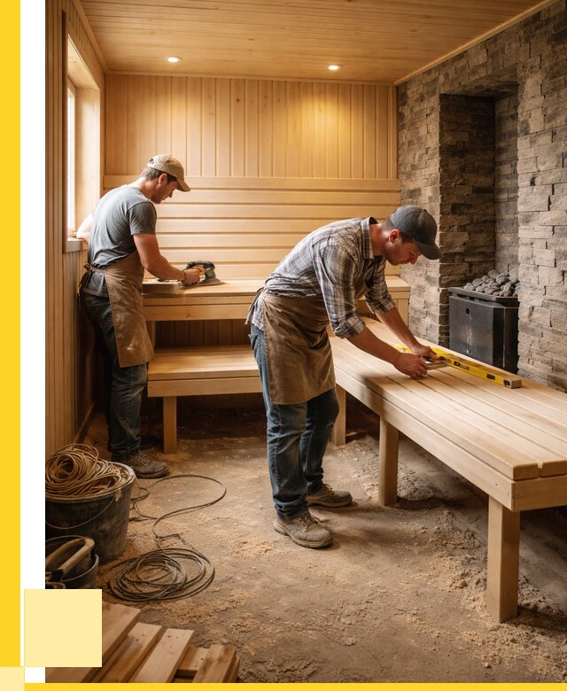 Отделка бани в Сочи: внутренняя отделка от 3101 р. | ЭриданСчи