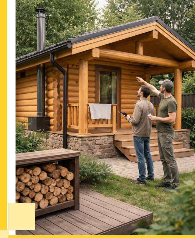 Бани для дачи под ключ в Сочи от 258400 р. | ЭриданСчи