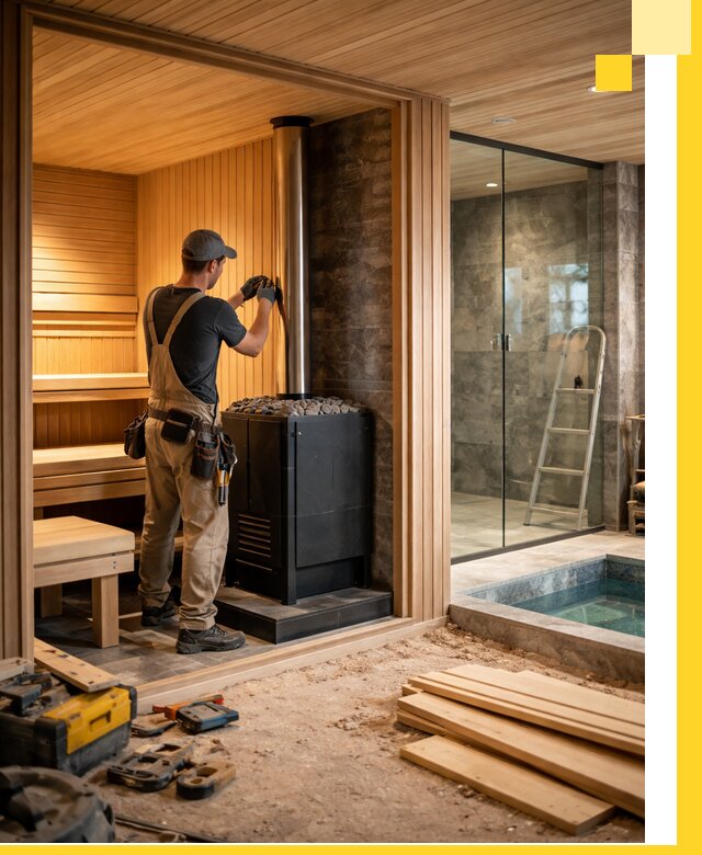 Полное строительство банных комплексов под ключ в Сочи