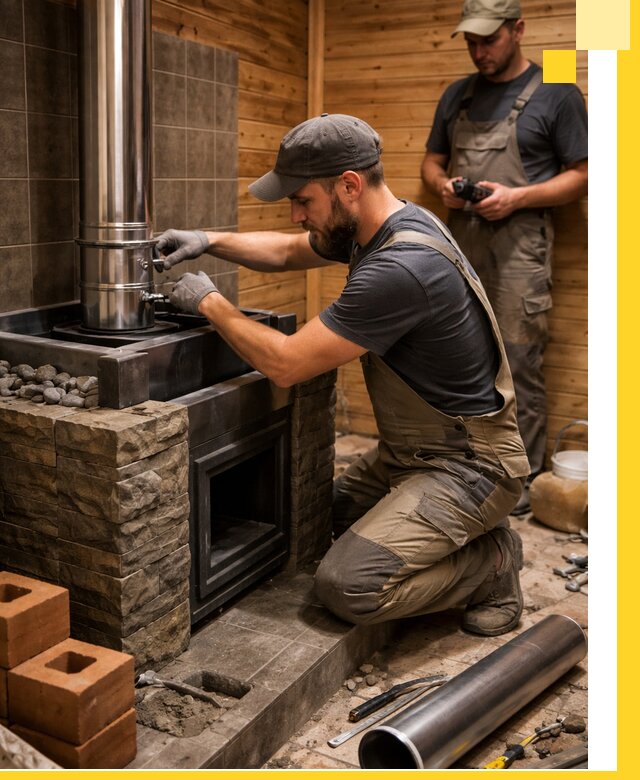 Изготовление и установка банных печей под ключ в Сочи