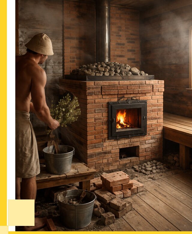 Кирпичные банные печи в Сочи от 93024 р. | ЭриданСчи