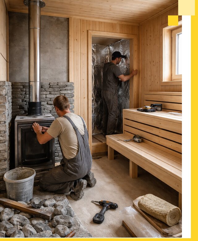 Строительство и изготовление бань под ключ в Сочи