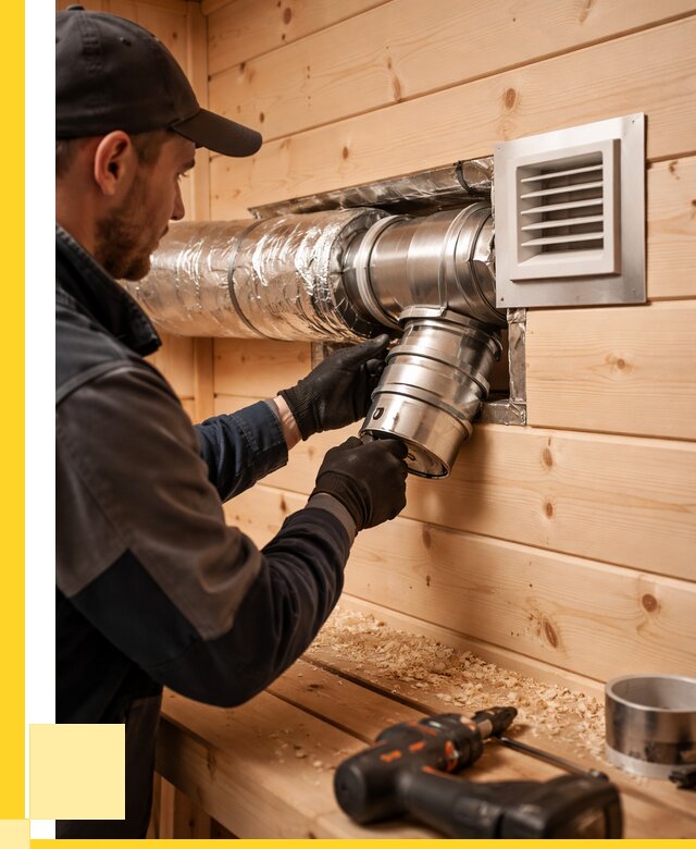 Монтаж вентиляции бани в Сочи от 12403 р. | ЭриданСчи