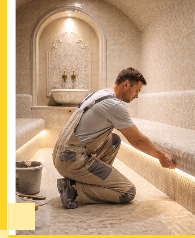 Отделка хамамов под ключ в Сочи от 5685 р. | ЭриданСчи