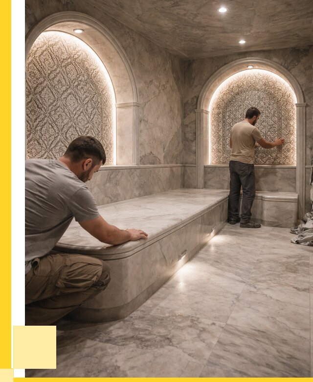 Турецкие бани под ключ в Сочи от 258400 р. | ЭриданСчи